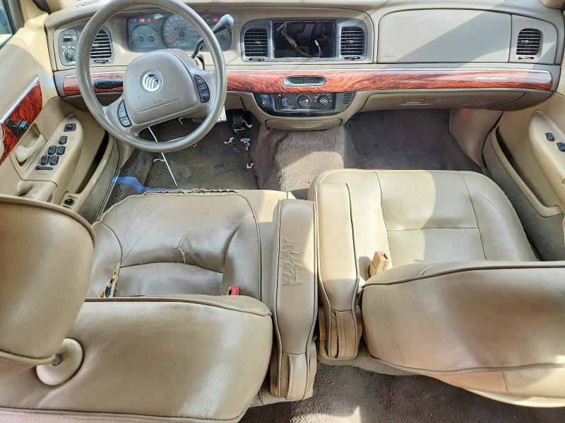 2002 Mercury Grand marquis VIN 2MEFM74W62X633577 COPART salvage auction — FRONT END, Ut - Certificate Of Title, sold $475 on 2026-07-10 (photo 8)