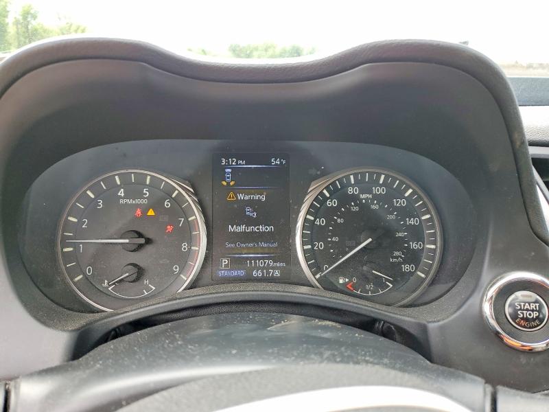 2021 Infiniti Q50 VIN JN1EV7BR2MM750092 COPART salvage auction — FRONT END, Ny - Cert Of Title-Salvage, sold $2,650 on 2026-07-07 (photo 9)