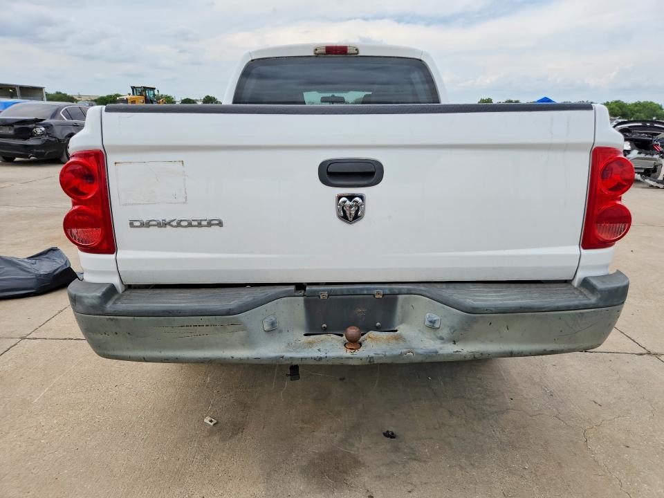 2006 Dodge Dakota VIN 1D7HE28K16S686879 COPART salvage auction — FRONT END, Tx - Salvage Vehicle Title, sold $725 on 2026-07-09 (photo 6)