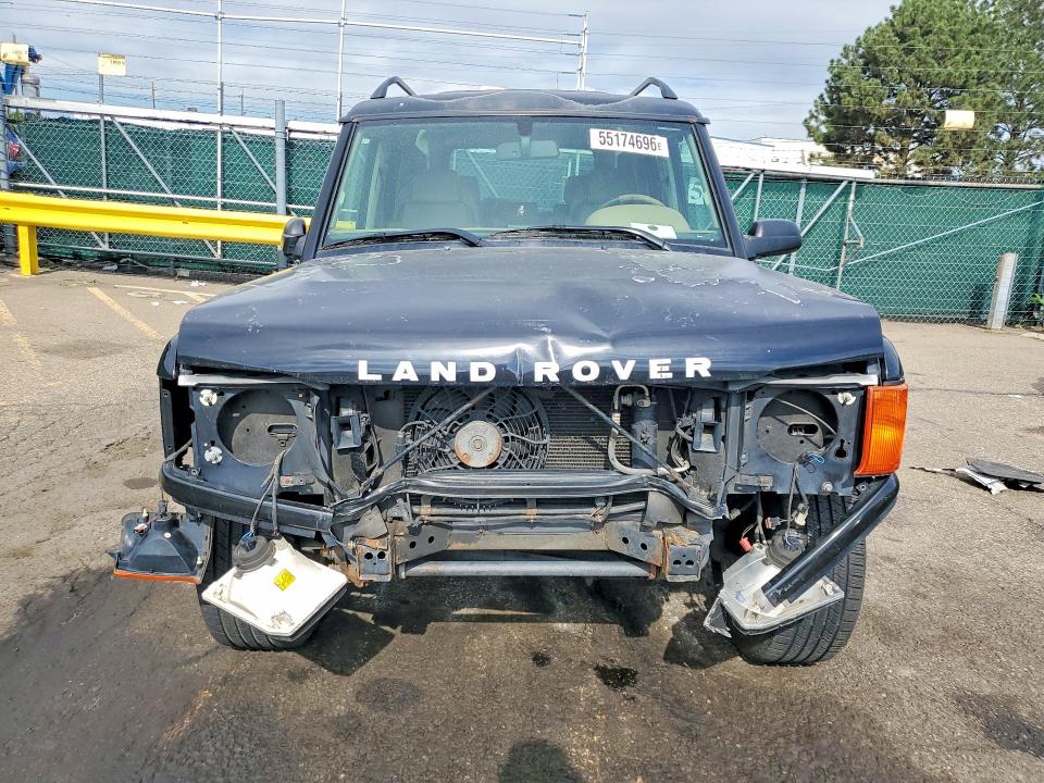 2002 Land rover Discovery VIN SALTY154X2A743133 COPART salvage auction — FRONT END, Co - Public - Salvage Title, sold $425 on 2026-07-02 (photo 5)