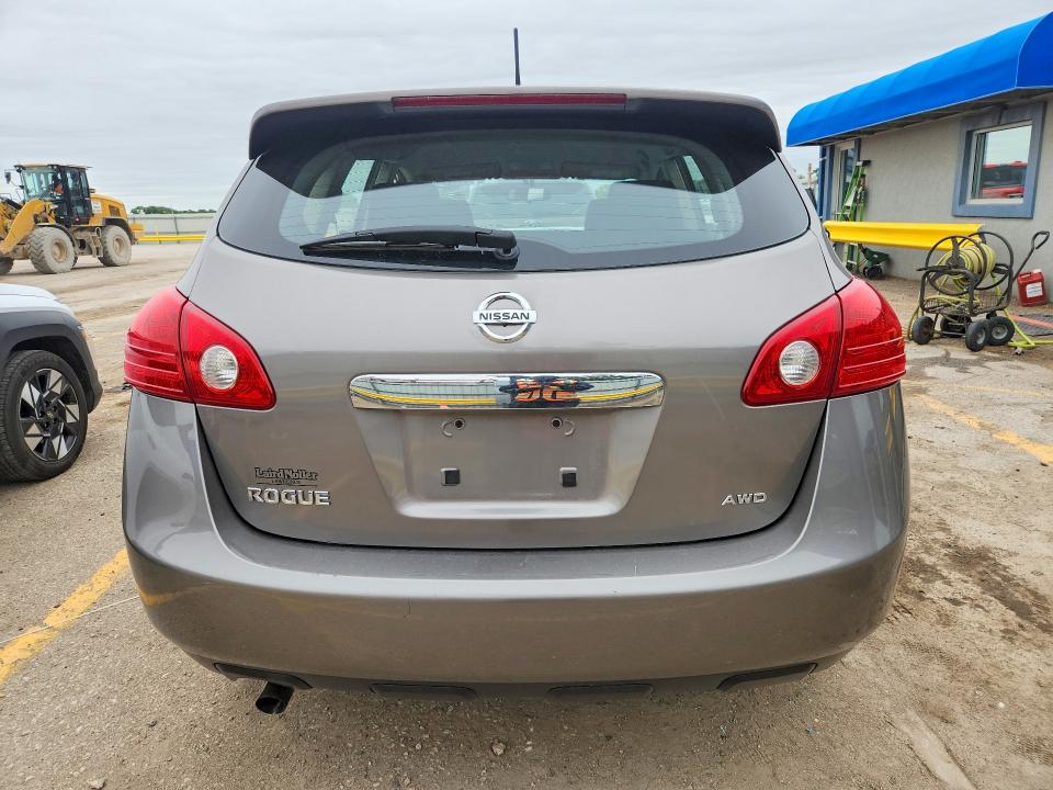2013 Nissan Rogue VIN JN8AS5MV9DW663303 COPART salvage auction — HAIL, Ks - Cert Of Title-Salvage, sold $400 on 2026-07-22 (photo 6)