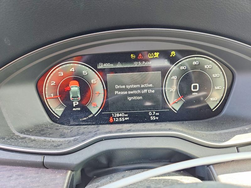 2024 Audi VIN WA1EAAFY0R2021660 COPART salvage auction — REAR END, Ma - Cert Of Title-Salvage, sold $18,300 on 2026-07-08 (photo 9)