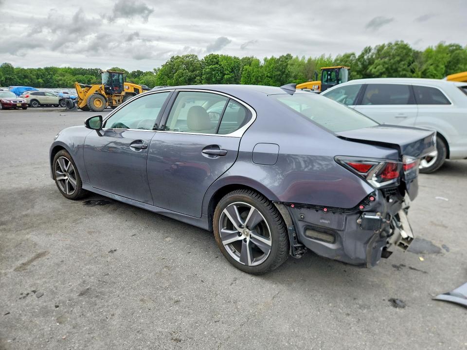 2016 Lexus Gs 350 VIN JTHCZ1BL8GA002792 COPART salvage auction — REAR END, NJ - CERT OF TITLE-SALVAGE, sold $5,900 on 2026-07-21 (photo 2)