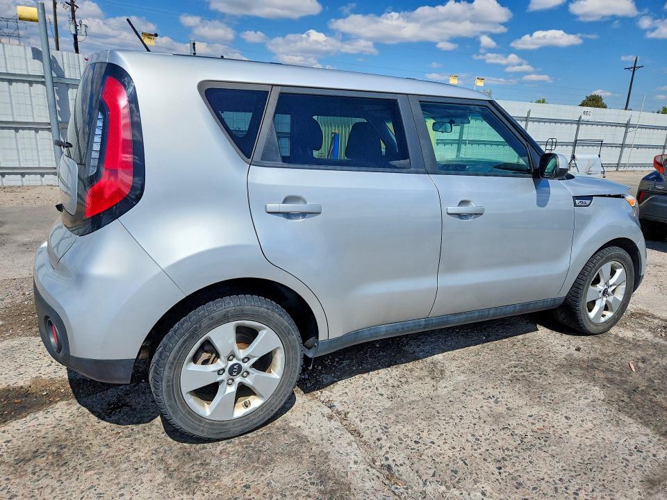 2019 Kia VIN KNDJN2A20K7640219 COPART salvage auction — FRONT END, Wy - Dis/Dlr/Exp Only Salvage Title, sold $375 on 2026-07-22 (photo 3)
