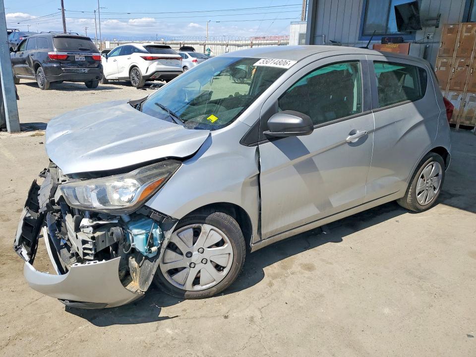 2017 Chevrolet Spark VIN KL8CB6SA7HC745766 COPART salvage auction — FRONT END, Ca - Salvage Certificate, sold $275 on 2026-07-23 (photo 1)