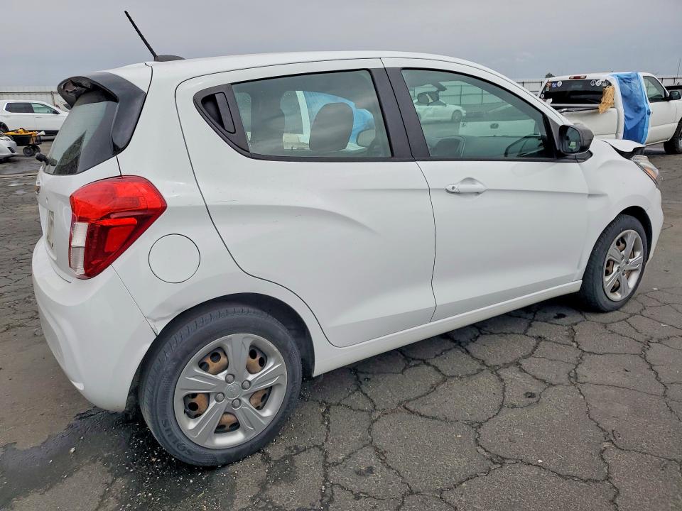 2021 Chevrolet Spark VIN KL8CB6SA2MC733695 COPART salvage auction — FRONT END, CA - SALVAGE CERTIFICATE, sold $2,000 on 2026-07-27 (photo 3)