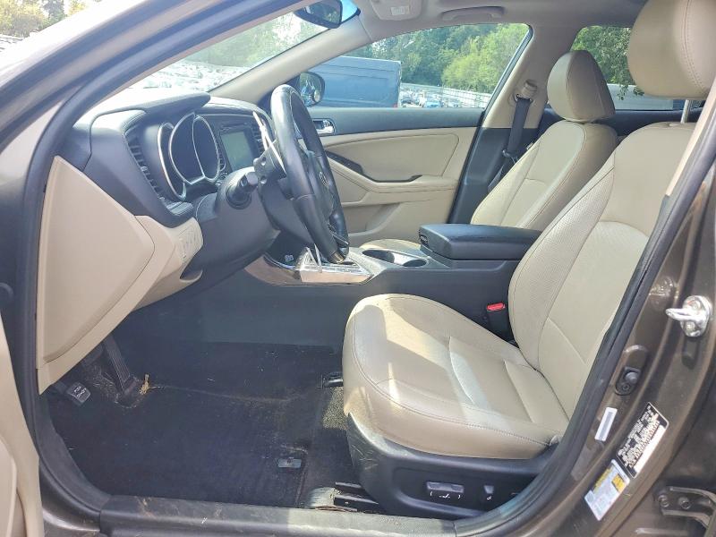 2014 Kia Optima VIN 5XXGN4A74EG305994 COPART salvage auction — FRONT END, Or - Salvage Title Certificate, sold $850 on 2026-07-27 (photo 7)