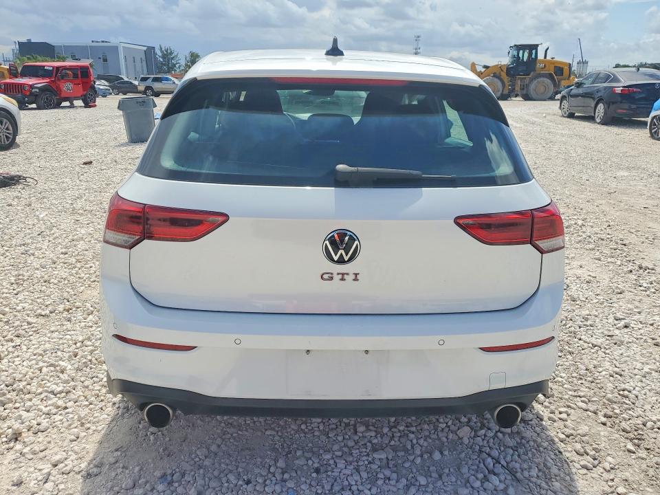 2022 Volkswagen Gti VIN WVW987CD5NW204837 COPART salvage auction — FRONT END, Fl - Cert Of Title Slvg Rebuildable, sold $5,700 on 2026-08-04 (photo 6)