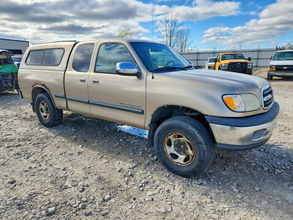 2002 Toyota Tundra VIN 5TBRN34182S252939 COPART salvage auction — FRONT END, Wi - Certificate Of Title, sold $850 on 2026-07-13 (photo 4)