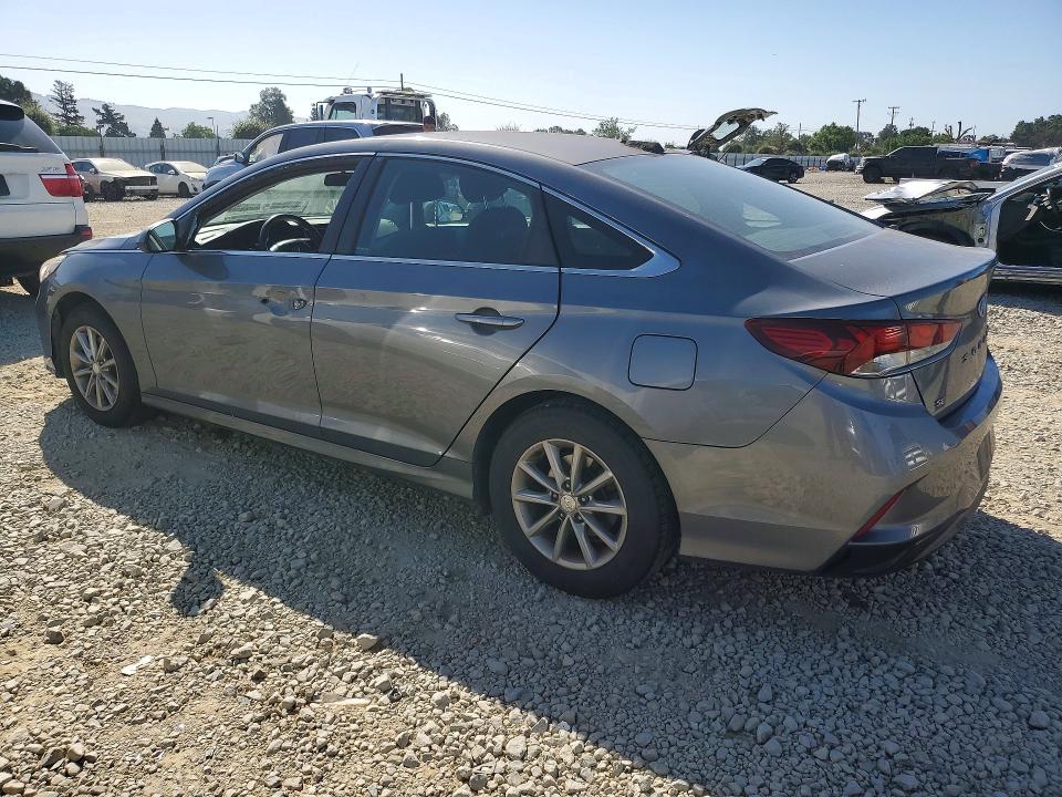 2018 Hyundai Sonata VIN 5NPE24AF1JH633024 COPART salvage auction — VANDALISM, Ca - Salvage Certificate, sold $2,100 on 2026-07-02 (photo 2)