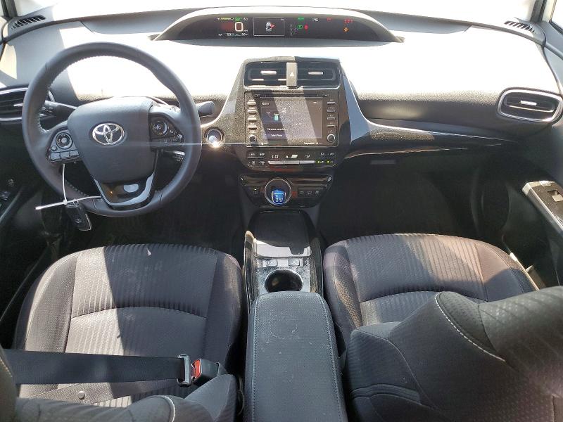 2020 Toyota Prius prime VIN JTDKARFP3L3132090 COPART salvage auction — REAR END, CA - SALVAGE CERTIFICATE, sold $5,400 on 2026-07-10 (photo 8)