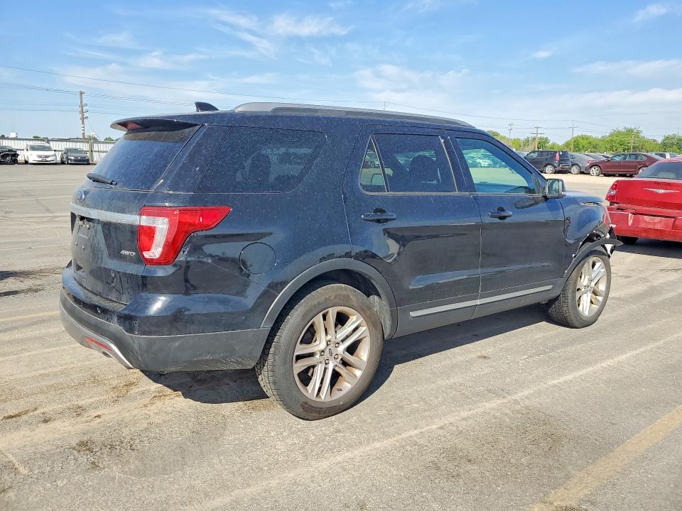 2017 Ford Explorer VIN 1FM5K8D81HGC20146 COPART salvage auction — FRONT END, Id - Salvage Certificate Of Title, sold $3,050 on 2026-07-09 (photo 3)
