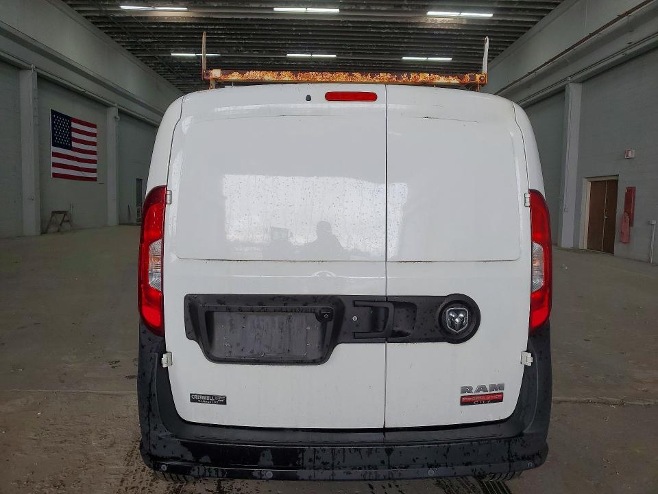 2019 Ram Promaster city VIN ZFBHRFAB3K6M42477 COPART salvage auction — REAR END, Md - Certificate Of Title, sold $1,500 on 2026-07-21 (photo 6)