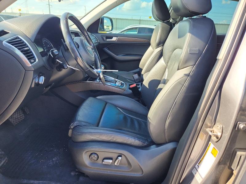2014 Audi Q5 VIN WA1LFAFP5EA127537 COPART salvage auction — HAIL, Tx - Certificate Of Title, sold $2,050 on 2026-07-17 (photo 7)