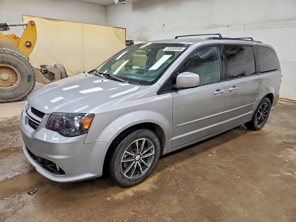 2016 Dodge Grand caravan VIN 2C4RDGEG8GR274251 COPART salvage auction — FRONT END, MI - CERTIFICATE OF TITLE, sold $725 on 2026-07-22 (photo 1)