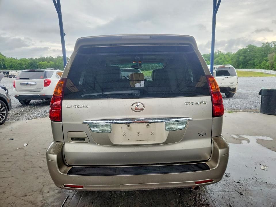 2003 Lexus Gx 470 VIN JTJBT20X330022116 COPART salvage auction — NORMAL WEAR, Ga - Certificate Of Title, sold $4,400 on 2026-07-09 (photo 6)