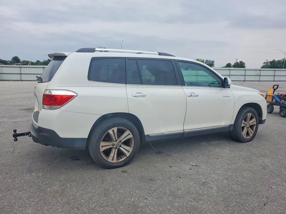2012 Toyota Highlander VIN 5TDDK3EH8CS103244 COPART salvage auction — MECHANICAL, Nc - Dealer Only Clean Title, sold $6,800 on 2026-07-28 (photo 3)