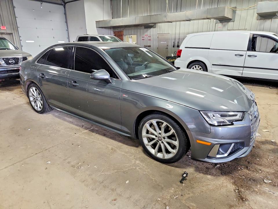 2019 Audi VIN WAUENAF47KN018523 COPART salvage auction — FRONT END, Wi - Junked Vehicle Bill Of Sale, sold $6,500 on 2026-07-13 (photo 4)