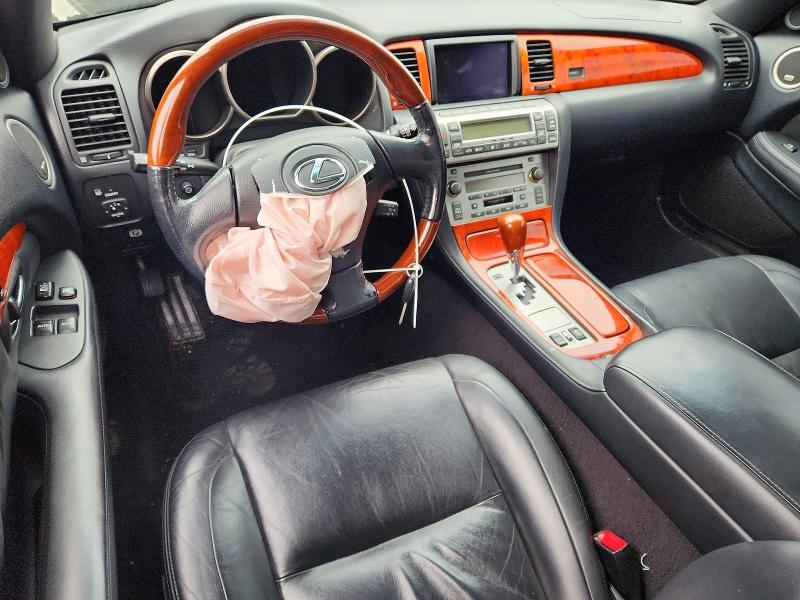 2006 Lexus Sc 430 VIN JTHFN48Y969002992 COPART salvage auction — FRONT END, Wa - Bill Of Sale, sold $1,450 on 2026-07-07 (photo 8)