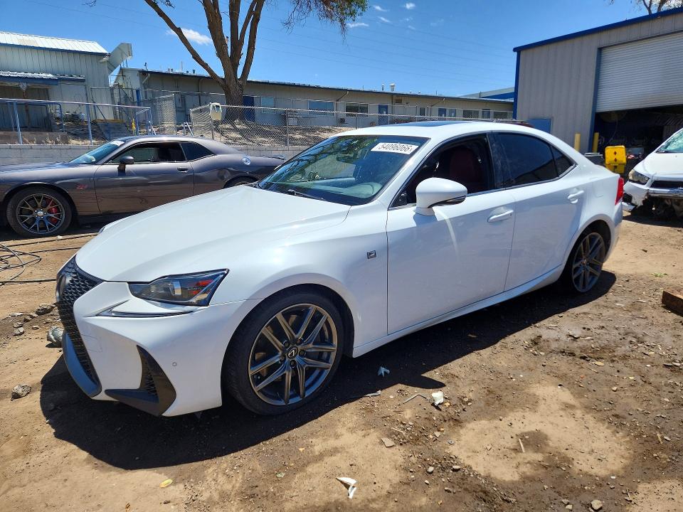 2020 Lexus Is VIN JTHG81F22L5041905 COPART salvage auction — SIDE, Nm - Cert Of Title-Salvage, sold $10,900 on 2026-07-16 (photo 1)