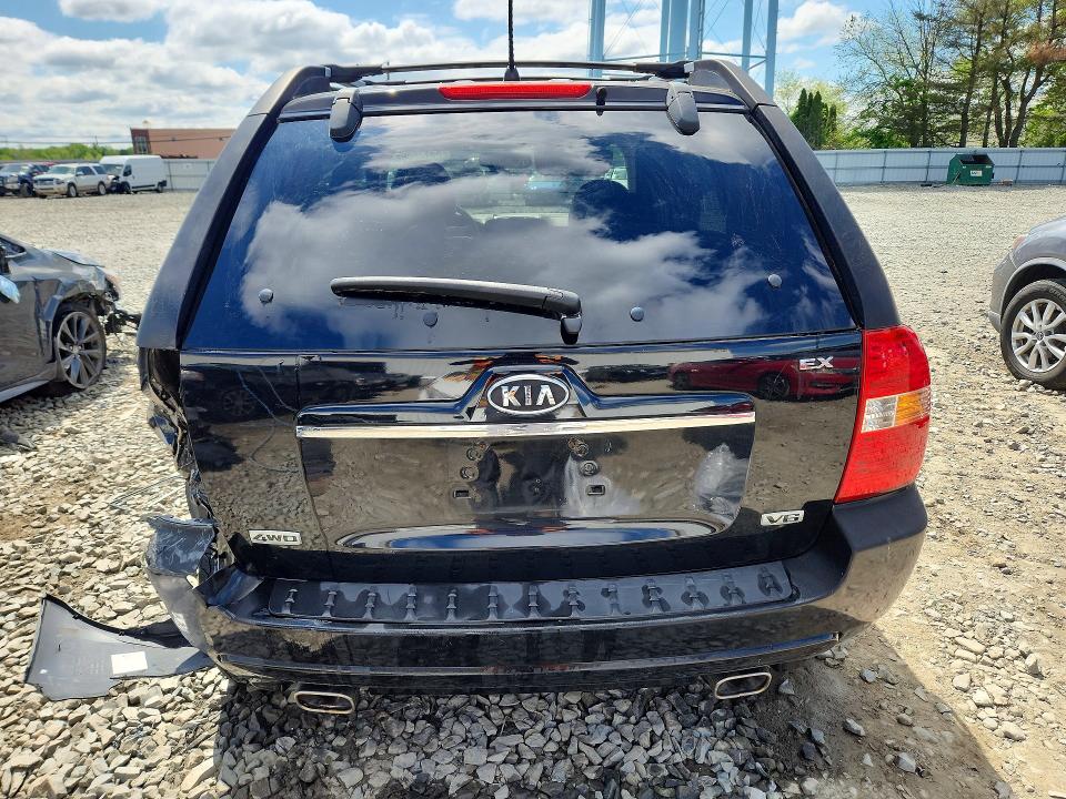 2008 Kia Sportage VIN KNDJE723887487702 COPART salvage auction — REAR END, Nj - Cert Of Title-Salvage, sold $225 on 2026-07-29 (photo 6)