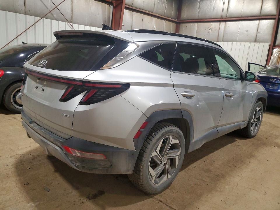 2022 Hyundai Tucson VIN 5NMJECAE4NH022964 COPART salvage auction — FRONT END, Ak - Bill Of Sale- Salvage, sold $25 on 2026-07-21 (photo 3)