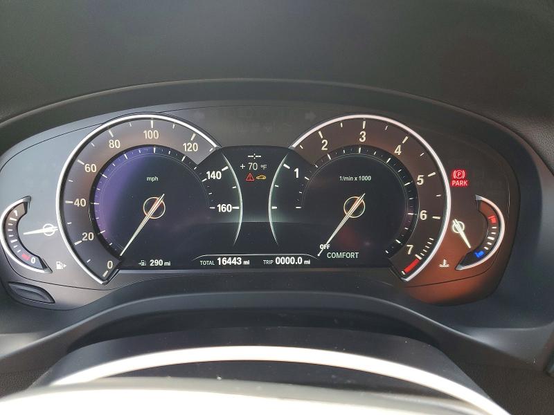 2019 BMW X3 VIN 5UXTR7C57KLR52545 COPART salvage auction — WATER/FLOOD, Salvage Title, sold $7,000 on 2026-07-22 (photo 9)