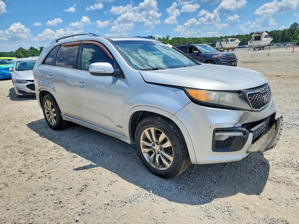 2012 Kia VIN 5XYKWDA23CG195525 COPART salvage auction — FRONT END, NC - SALVAGE CERTIFICATE OF TITLE, sold $550 on 2026-07-27 (photo 4)