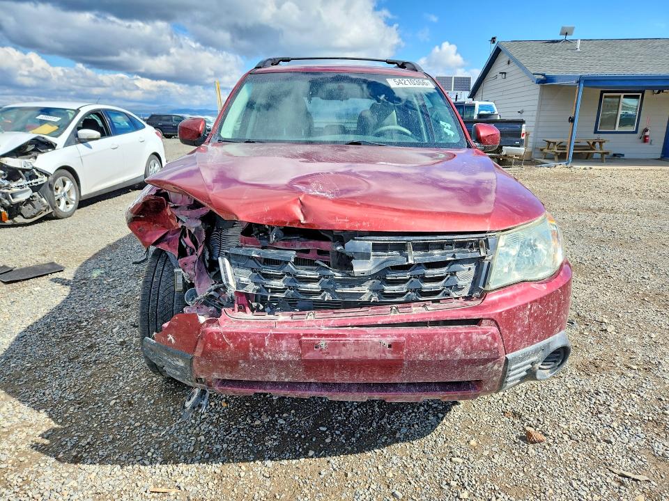 2012 Subaru Forester VIN JF2SHADC8CH442477 COPART salvage auction — FRONT END, Mt - Salvage Certificate Of A Vehic, sold $900 on 2026-07-07 (photo 5)