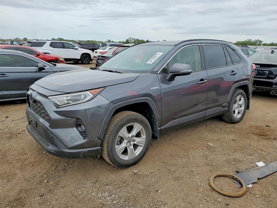 2019 Toyota VIN JTMRWRFV4KD014282 COPART salvage auction — REAR END, Il - Salvage Certificate, sold $10,400 on 2026-07-07 (photo 1)