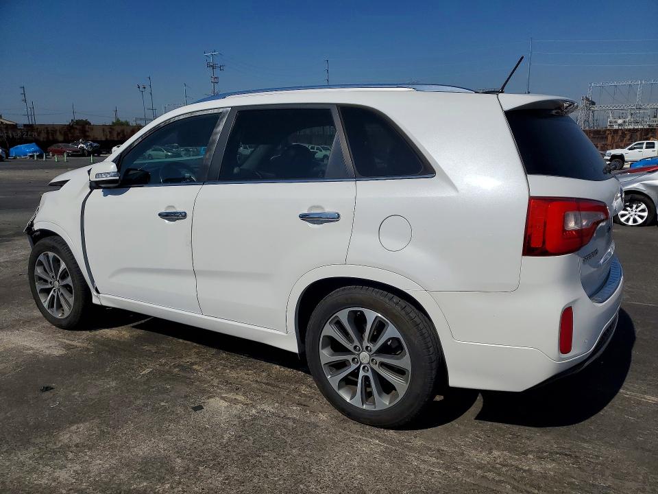 2015 Kia VIN 5XYKW4A70FG647382 COPART salvage auction — FRONT END, Ca - Salvage Certificate, sold $1,350 on 2026-07-15 (photo 2)