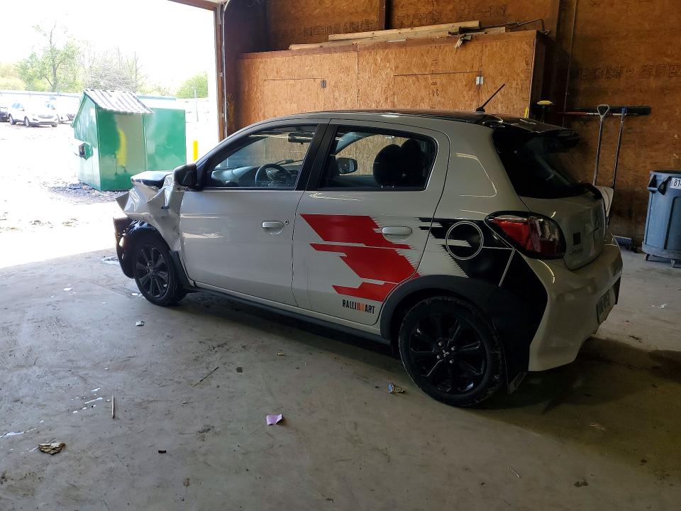 2024 Mitsubishi Mirage VIN ML32AWHJ5RH010790 COPART salvage auction — FRONT END, Pa - Certificate Of Salvage, sold $2,550 on 2026-07-16 (photo 2)