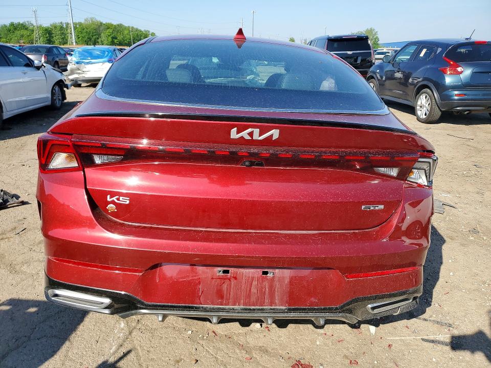 2024 Kia K5 VIN 5XXG64J25RG239107 COPART salvage auction — FRONT END, MI - SCRAP CERTIFICATE OF TITLE, sold $2,500 on 2026-07-24 (photo 6)