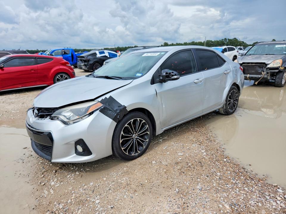 2016 Toyota VIN 5YFBURHEXGP438395 COPART salvage auction — FRONT END, TX - SALVAGE VEHICLE TITLE, sold $2,550 on 2026-07-21 (photo 1)
