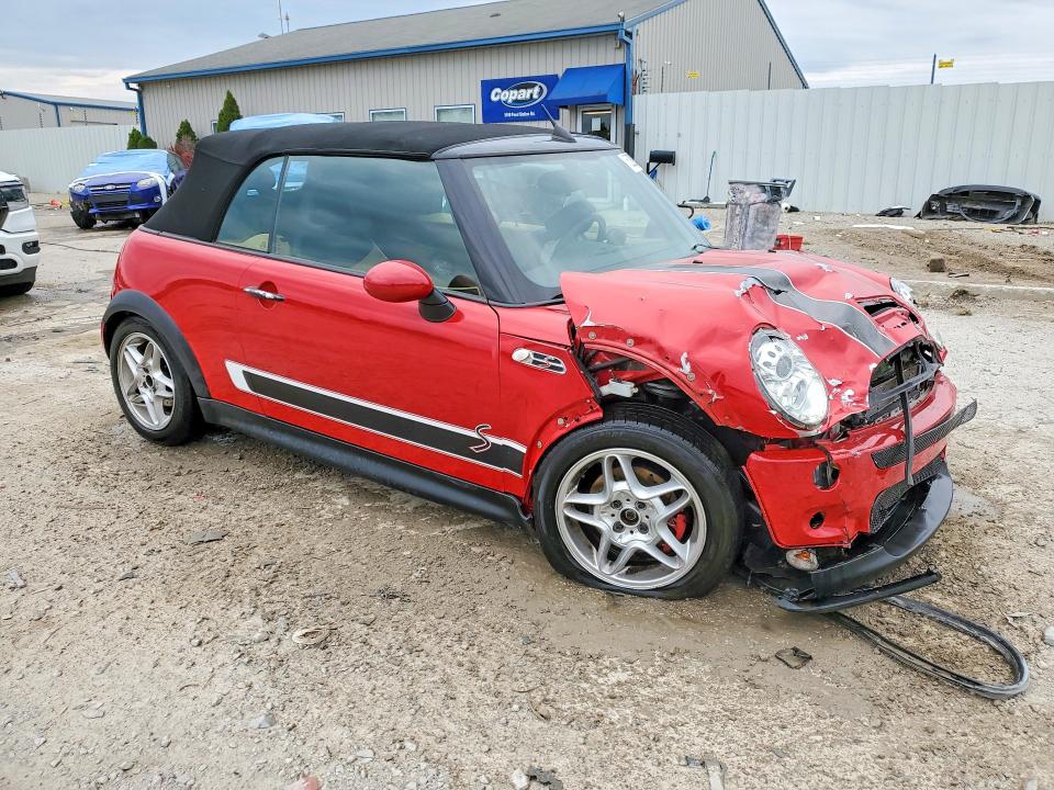 2006 Mini Cooper VIN WMWRH33576TL93010 COPART salvage auction — FRONT END, Ky - Bill Of Sale/Part Only/No Titl, sold $675 on 2026-07-02 (photo 4)