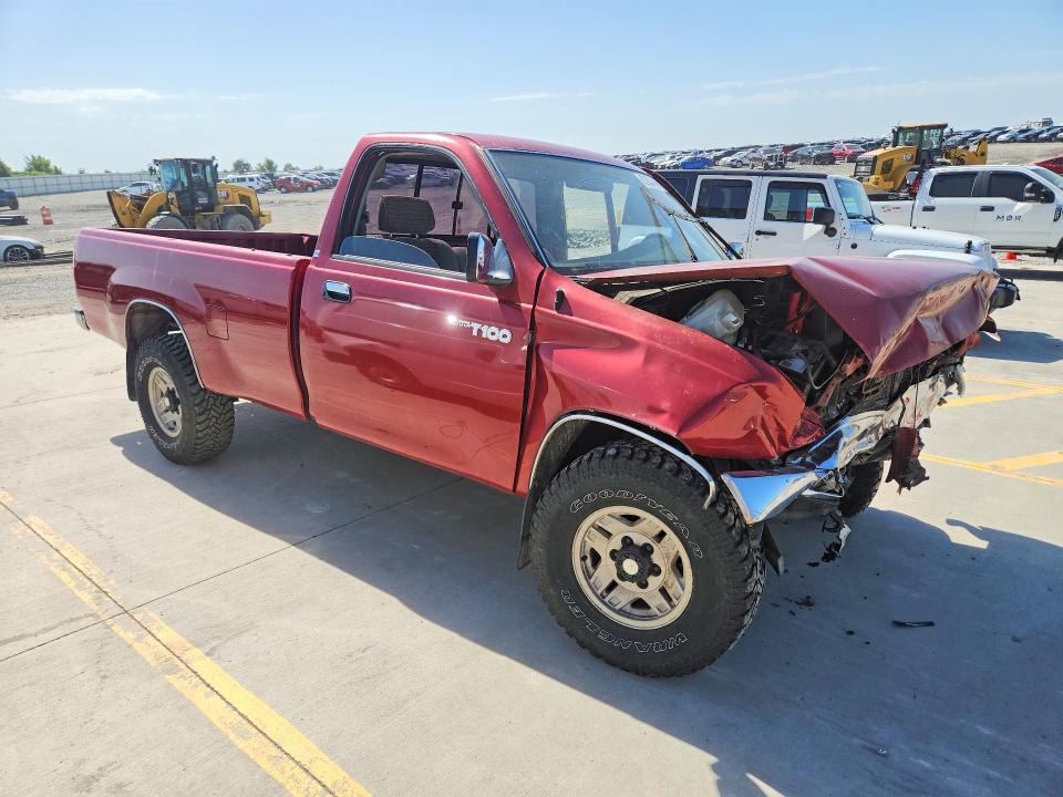 1993 Toyota T100 VIN JT4VD20C5P0008766 COPART salvage auction — FRONT END, Tn - Salvage Certificate, sold $625 on 2026-07-23 (photo 4)