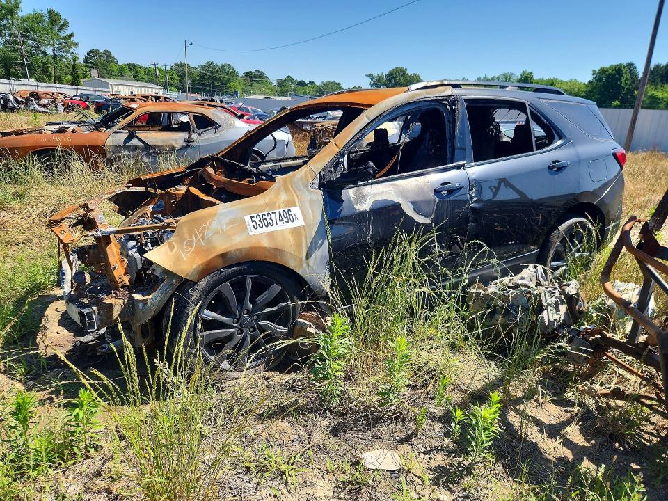 2024 Chevrolet Equinox VIN 3GNAXMEG5RL104892 COPART salvage auction — BURN, Mi - Scrap Certificate Of Title, sold $300 on 2026-07-02 (photo 1)