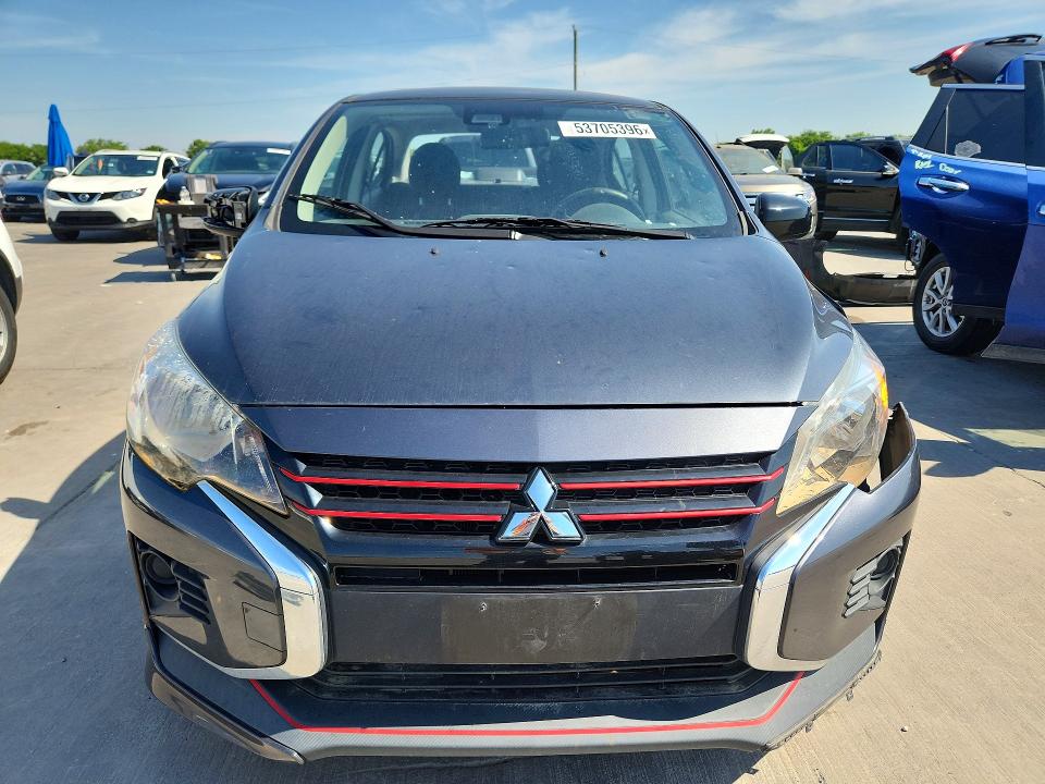 2024 Mitsubishi Mirage VIN ML32FUFJ3RHF01709 COPART salvage auction — HAIL, Oh - Certificate Of Title, sold $2,350 on 2026-07-02 (photo 5)