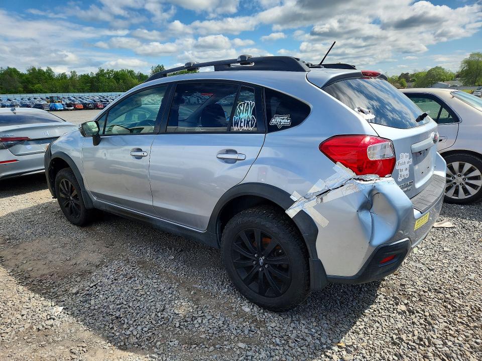 2015 Subaru Xv VIN JF2GPASC9F8230817 COPART salvage auction — REAR END, In - Cert Of Title - Rebuilt Vehicl (P), sold $1,700 on 2026-07-22 (photo 2)