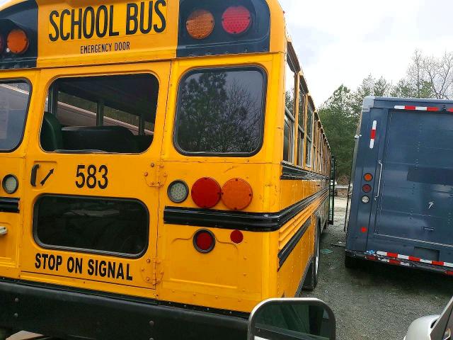 2014 Ic bus Bus VIN 1BAKGCPA8EF301702 COPART salvage auction — NORMAL WEAR, Md - Certificate Of Title, sold $2,575 on 2026-07-28 (photo 4)