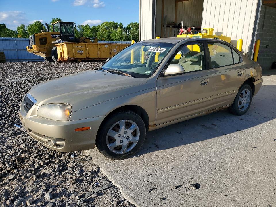 2006 Hyundai Elantra VIN KMHDN46D66U361704 COPART salvage auction — HAIL, Mo - Junking Certificate, sold $325 on 2026-07-14 (photo 1)