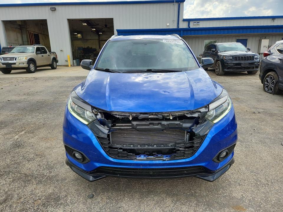 2022 Honda Hr-v VIN 3CZRU6H17NM743197 COPART salvage auction — HAIL, Wi - Cert Of Title-Salvage Vehicle, sold $8,100 on 2026-07-28 (photo 5)