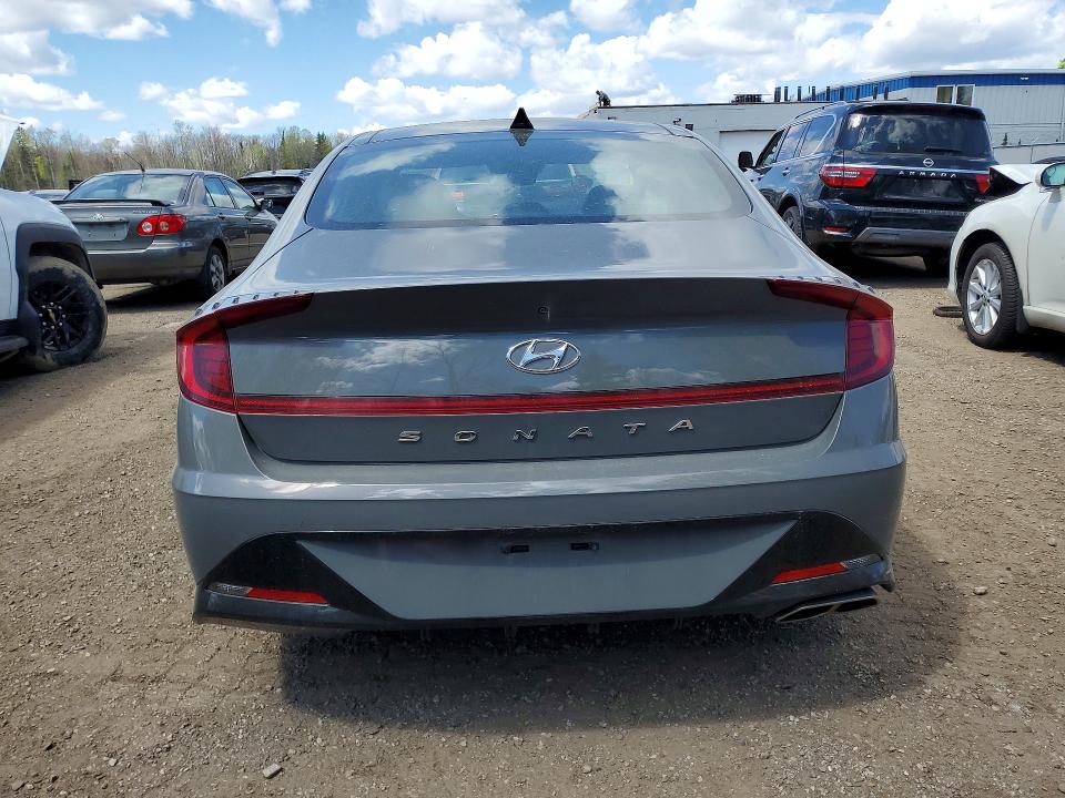 2022 Hyundai Sonata VIN 5NPEJ4J21NH135816 COPART salvage auction — FRONT END, On - Permit Salvage, sold $5,700 on 2026-07-16 (photo 6)