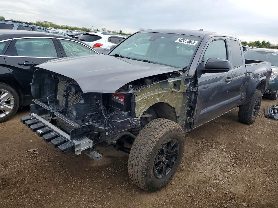 2019 Toyota Tacoma VIN 5TFSX5EN4KX066325 COPART salvage auction — FRONT END, Il - Salvage Certificate, sold $10,300 on 2026-07-16 (photo 1)