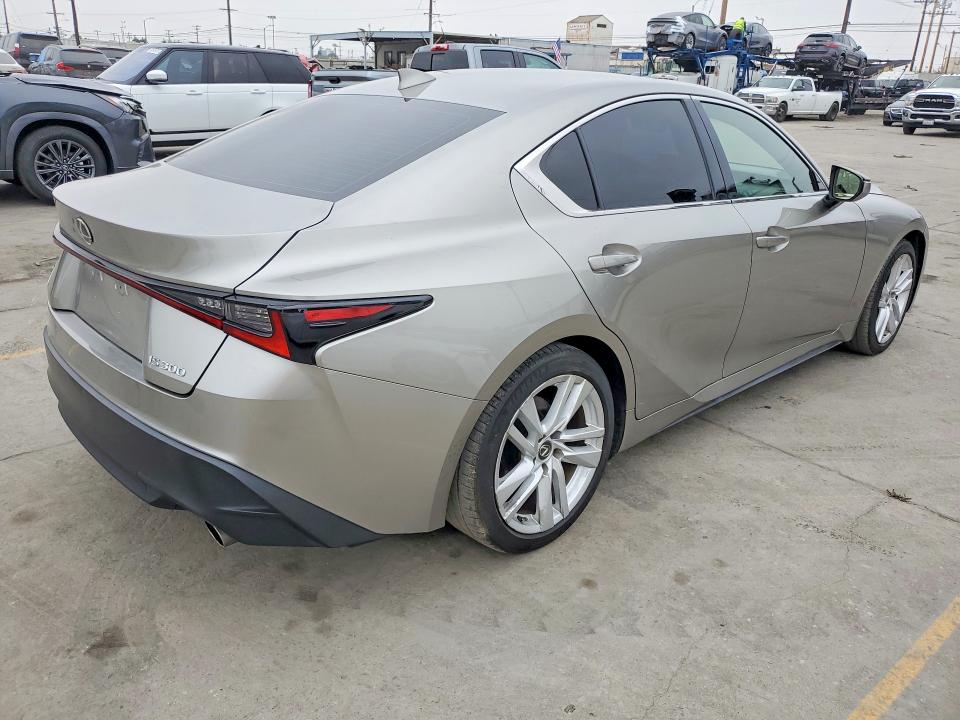 2023 Lexus Is VIN JTHCA1D26P5123714 COPART salvage auction — FRONT END, Ca - Salvage Certificate, sold $16,700 on 2026-07-06 (photo 3)