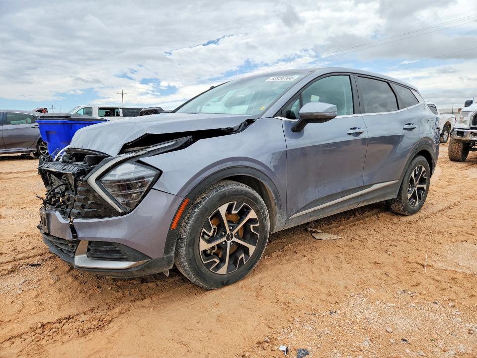 2024 Kia VIN 5XYK33DF8RG160912 COPART salvage auction — FRONT END, Tx - Salvage Vehicle Title, sold $6,100 on 2026-07-08 (photo 1)