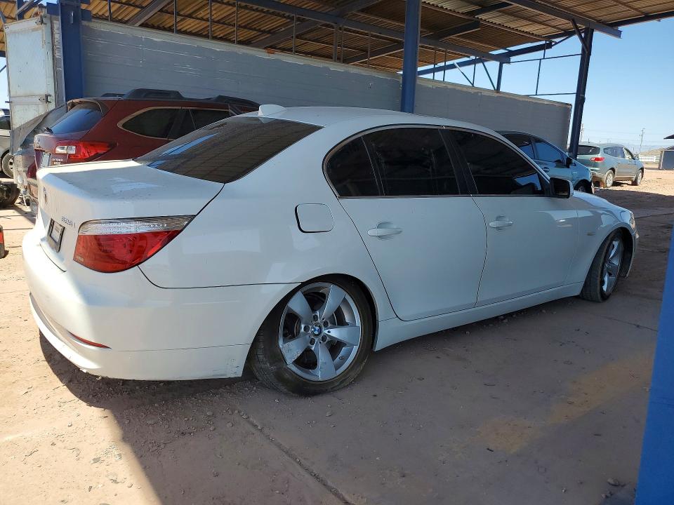 2008 BMW 5 series VIN WBANU53558CT19562 COPART salvage auction — SIDE, Az - Cert Of Title - Salvage, sold $300 on 2026-07-07 (photo 3)