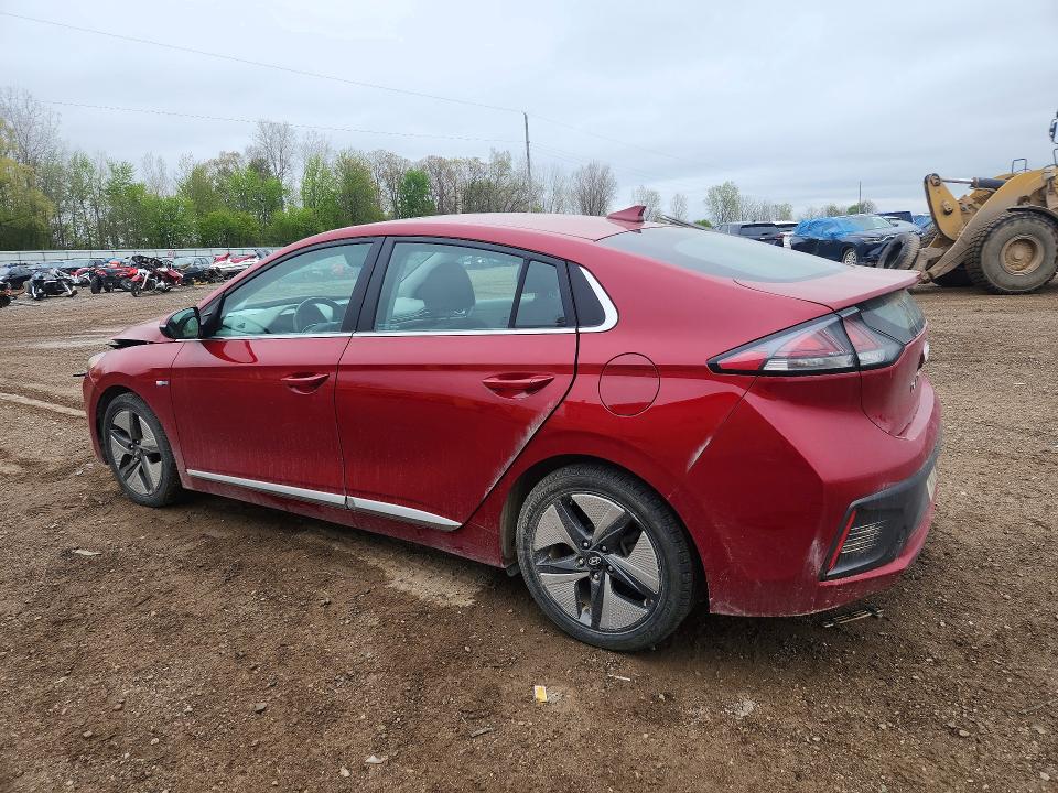 2020 Hyundai Ioniq VIN KMHC85LC4LU242498 COPART salvage auction — FRONT END, Mi - Certificate Of Title, sold $2,450 on 2026-07-15 (photo 2)
