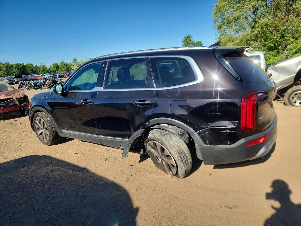 2021 Kia Telluride VIN 5XYP6DHC3MG186314 COPART salvage auction — REAR END, Oh - Cert Of Title-Salvage, sold $5,300 on 2026-07-30 (photo 2)