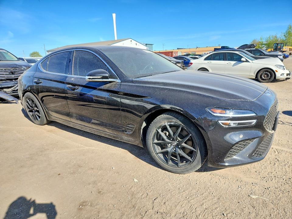 2023 Genesis G70 VIN KMTG34TA5PU113674 COPART salvage auction — SIDE, On - Permit No Brand - Unfit, sold $16,500 on 2026-07-07 (photo 4)